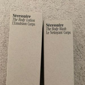 Necessaire Body Wash and Body Lotion Set